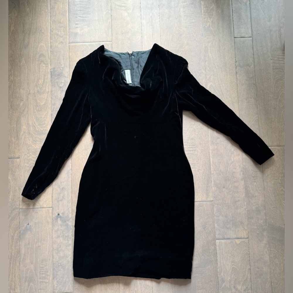 Bergdorf Goodman Velvet Dress - Picture 6 of 11